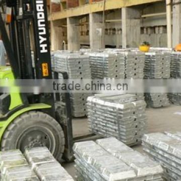 zinc ingot 99.995% with Grade A quality