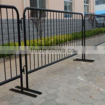 hot-dipped galvanized flat feet event used crowd control barrier