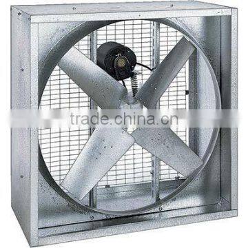 Direct Drive Wall Fan with Cabinet, Backguard and Shutter - 36in