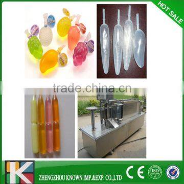 Commercial ice lolly filling and sealing equipment / ice lolly filling machine