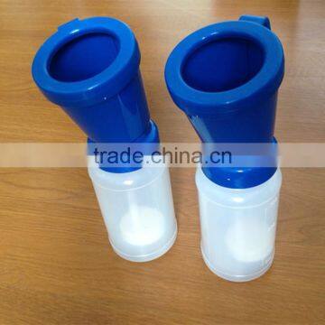 300ml Plastic Return Teat Dipper Cup for Cow