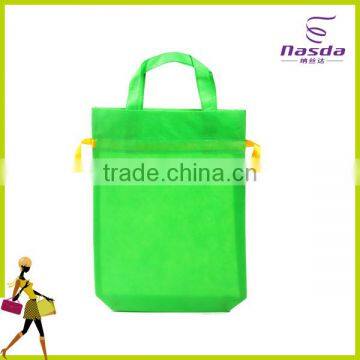 pp Non Woven Fabric Drawstring Bag With Satin Ribbon photo-2