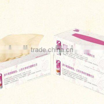 100% natural Wheat straw box facial paper