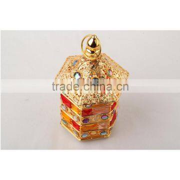 Herb Vaporizer Night Light Hurricane Lamp With Decorative Stone Wf-A001