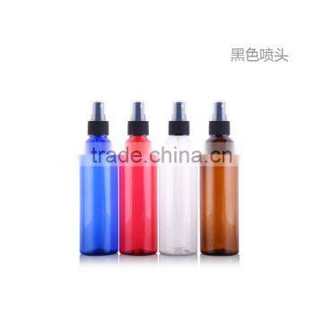 Clear 250ml plastic bottle cosmetic plastic spray bottle for skin care