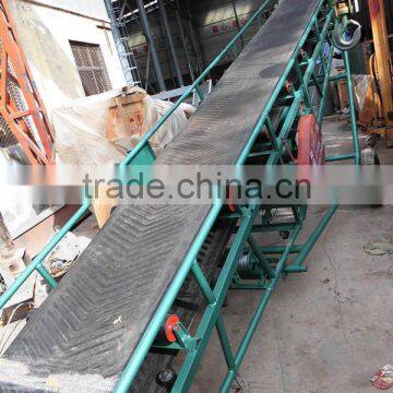 Scraper strap conveyer