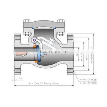 High Quality Cast Iron Check Valve,best Price photo-2