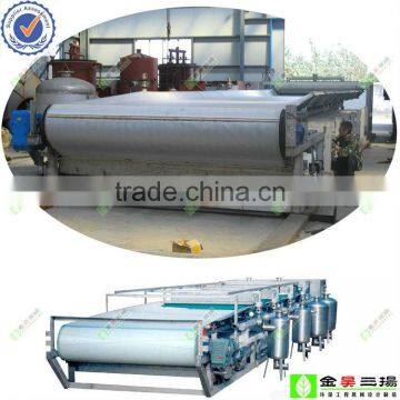 Sludge dewatering machine belt filter press