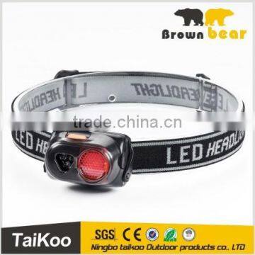 mini hot 1 led 1w 80lm 3 white led rechargeable head light