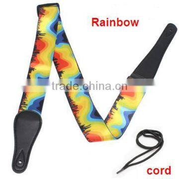 Classical rainbow guitar accessory/guitar strap