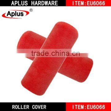Aplus durable red velvet cover fine fabric lint free paint roller