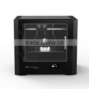 Hot Sale EcubMaker 3d Printer Machine Black/Silver 3D Printer Kit For Sale