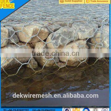 Anti-rust gabion retaining wall hexagonal basket net/wire mesh fencing