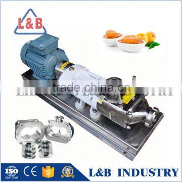 China Suppliers Stainless Steel Helical Rotor Twin Screw Paste Pump