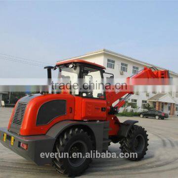 ER2500 telescopic wheeel loader with snow plough