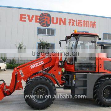 ER2500 Telescopic Wheeel Loader With Snow Plough photo-2
