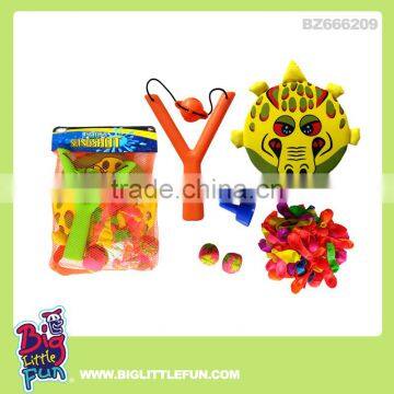 Splash ball,water balloon slingshot,plastic slingshot toy set