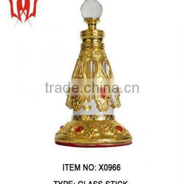 2013 New Golden Arabia Bottles For Perfume With Ornament