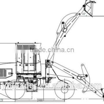 China Famous Brand SHAN DONG Yineng YN 917 Loader Luneng Machinery LN YN Iso 9001 APPROVED photo-2