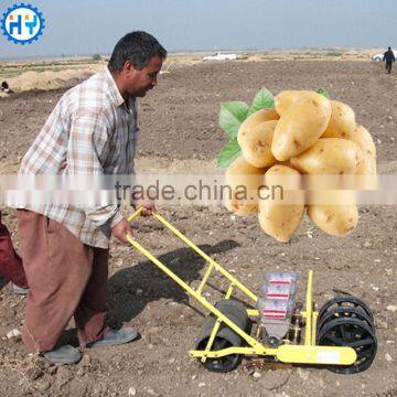 Precision seed space adjustable 1 row potato planter