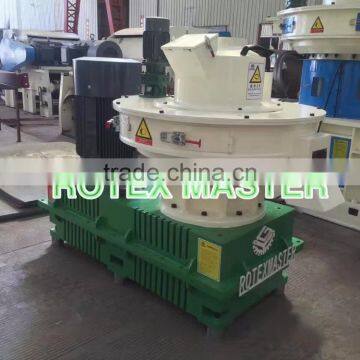 Rubber wood sawdust pellet production line , used wood pellet production line