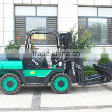 New small 4000kg CPCY40 diesel forklift/off road forklift