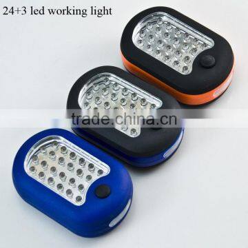 High Quality 24+3 Led Working Light Ultrabright Led Working Light for Car