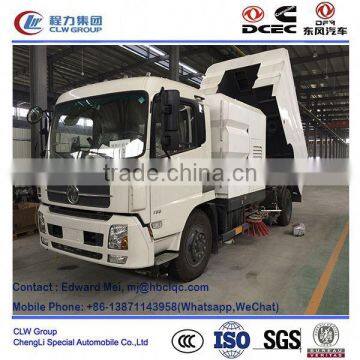 Dongfeng 4*2 4*4 type 180hp~210Hp 13 ton road sweeper truck