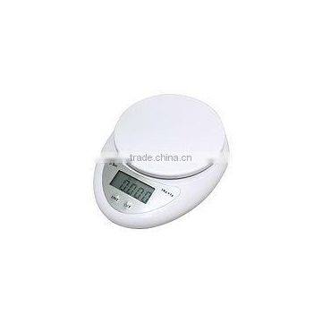 Electronic household kitchen scale / Kitchen weighing scale