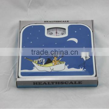 100% Iron Mechanical Bathroom body scale 130KG