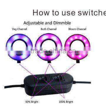 Led Grow Light for Indoor Plants 10W Adjustable 6 Level Dimmable Clip Desk Lamp With 360 Degree Flexible Gooseneck photo-2