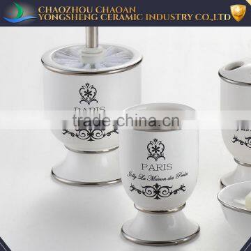 Professional Supplier Decal Hotel Ceramic Bathroom Fitting Set Wholesale photo-4