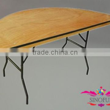 half round dining folding banquet table for sale