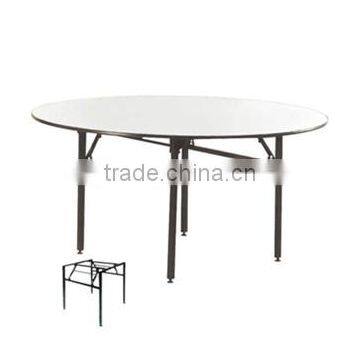 Iron frame round banquet table