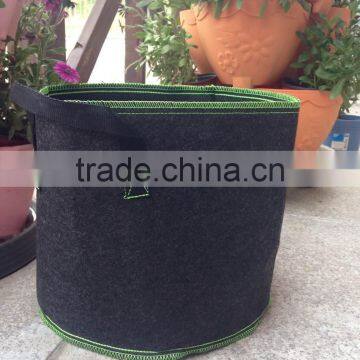 hydroponics plat pots non woven bag wholesale garden felt grow bags