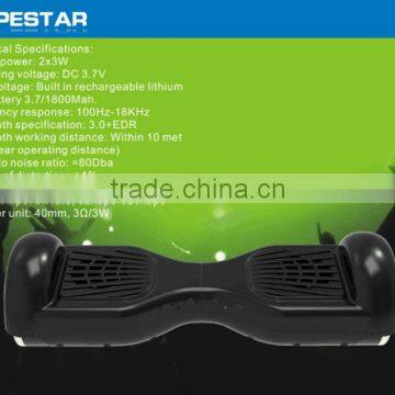 New Bluetooth Speaker Creative Hoverboard Design Portable Bluetooth Speaker Support USB TF Card, Best Gift Speaker photo-3