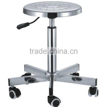 Lift Rolling Stool Made in Stainless Steel photo-3