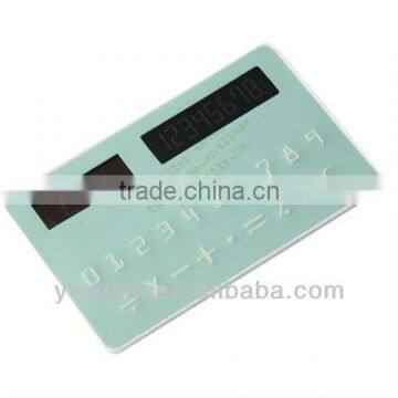 Supply Creative Fashion Card Calculator / Pocket Calculator --blue Stamp photo-1