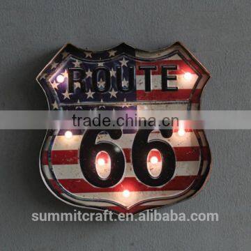 American flag style vintage metal wall art ornaments wholesale