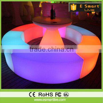 Hot sales new fashion breakfast stools bar led for home hotel resturant