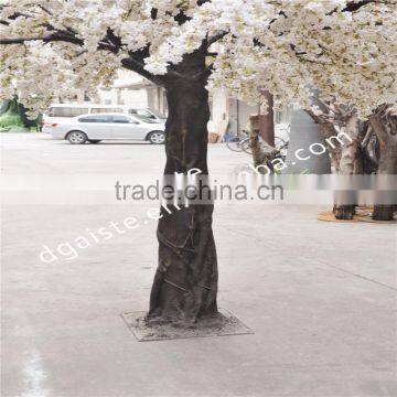 Atificial White Cherry Blossom Flower Tree for Wedding Decoration Fiberglass Trunk photo-4