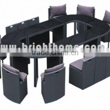 Rattan Wicker Outdoor Style SPA Furniture photo-6