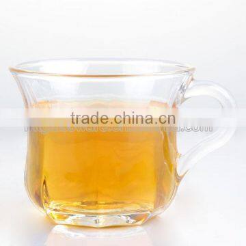 Clear Machine Made Insulated Glass Expresso Coffee Cups