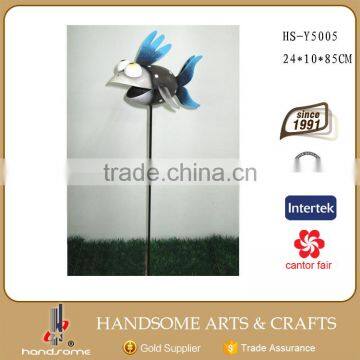 Metal Art Animal Figurines Large Fish Stake Waste Material Art Craft photo-2