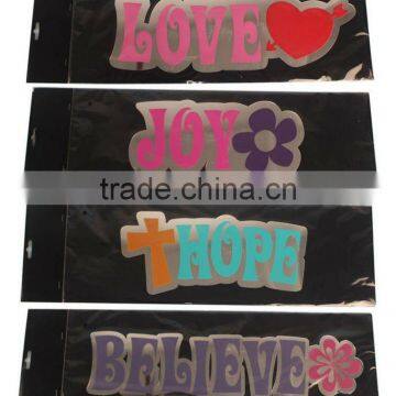 Glitter Mirror Sticker