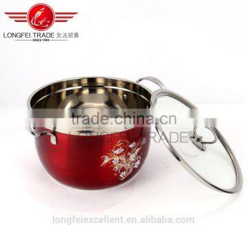 2016 New Design Round Shape Hot Selling High Quality Stainless Steel Soup Cooking Pot Set photo-4