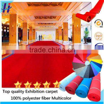 100% Polyester Exhibition carpet for outer/welding/commercial/ on sale with factory price