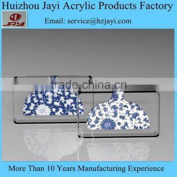 China Manufacturer Wholesale Clear Plexiglass Flower Vase photo-3