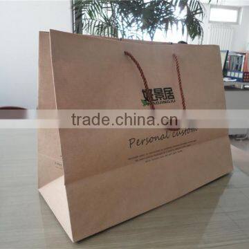 2016 New Luxury Shopping Paper Bag for Cloth