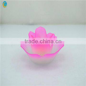 Custom handmade ceramic lotus candle holder
